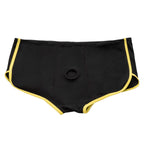 Boundless™ Black & Yellow Brief Strap-On Harness - Choice of 3 Sizes