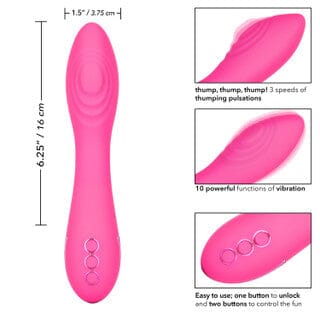 California Dreaming Surf City Centerfold - Thumping G-Spot Vibrator