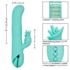 California Dreaming Bel Air Bombshell - Rotating-Beads Rabbit Vibrator