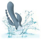 III Triple Ecstasy - Thumping Rabbit Vibrator with Anal Beaded Probe