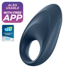 Satisfyer Mighty One Vibrating Cock Ring with Long-Distance App Control