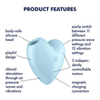Satisfyer Cutie Heart - Air Pulse Vibrator