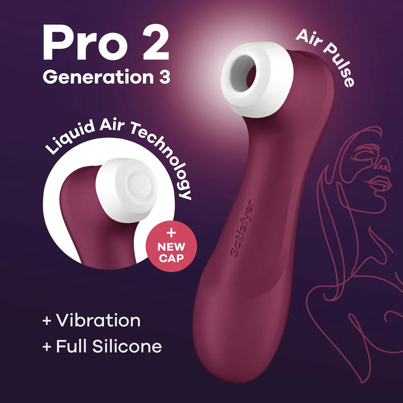 Satisfyer Pro 2 Generation 3 CONNECT - with Vibration & App Control