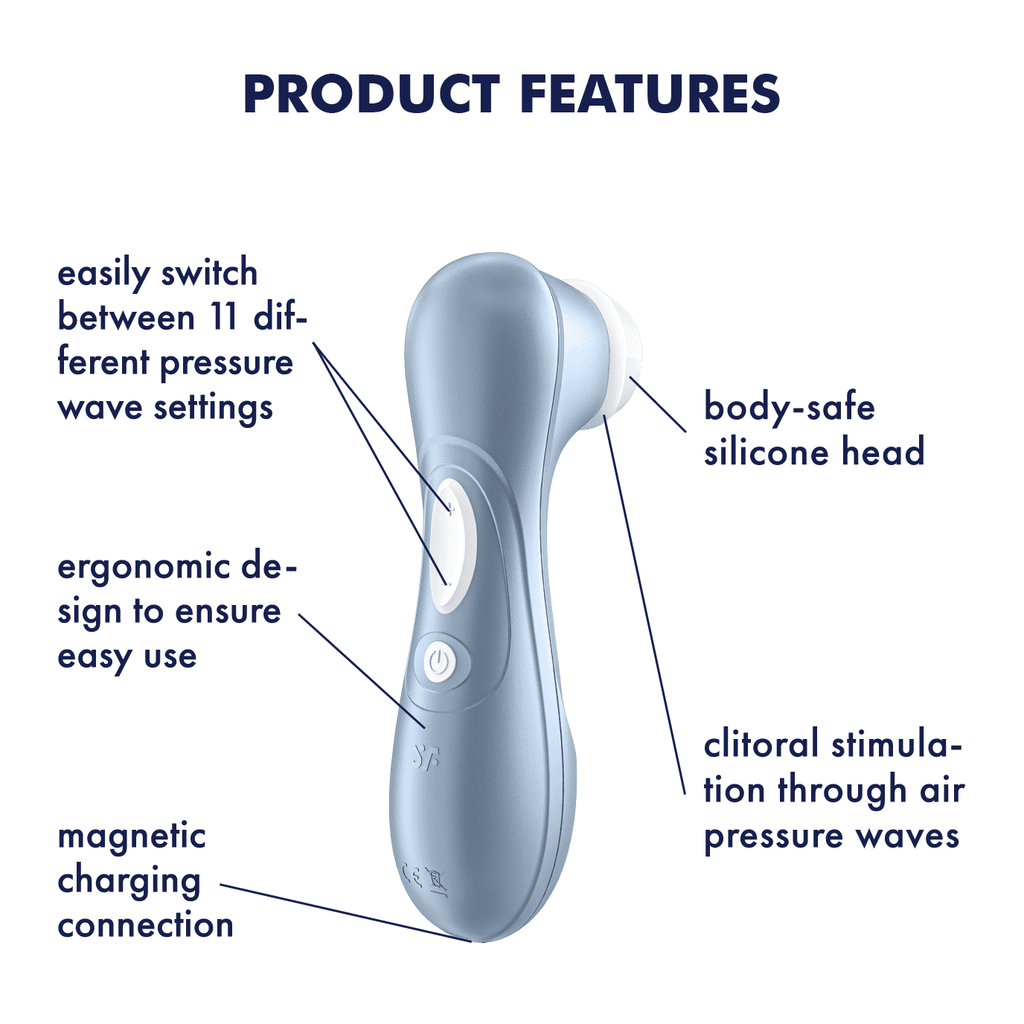 Blue Pro 2 + Cosmic Dual-Density Dildo Bundle