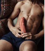 SquarePegToys® Leo Harness SuperSoft Silicone Dildo