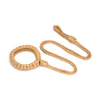 Shibari Bondage Rope Collar & Leash