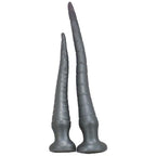SquarePegToys® Slink™ Ripple SuperSoft Silicone Depth Probe - 2 Sizes