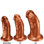 SquarePegToys® Steve Harness - SquarePegHole™, SuperSoft Silicone Dildo