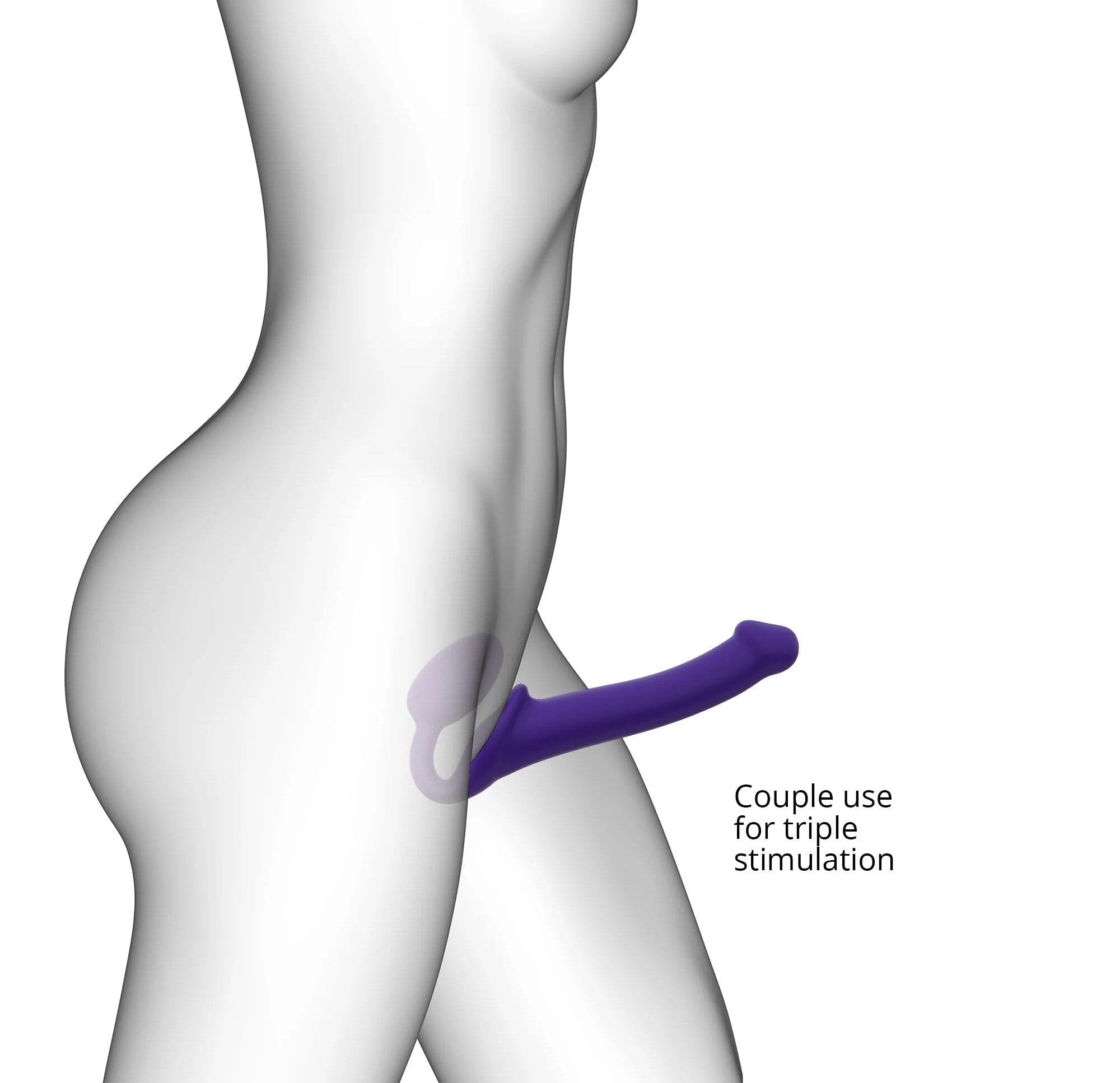 Strap-On-Me Bendable "Strapless Strap-On" Dildo
