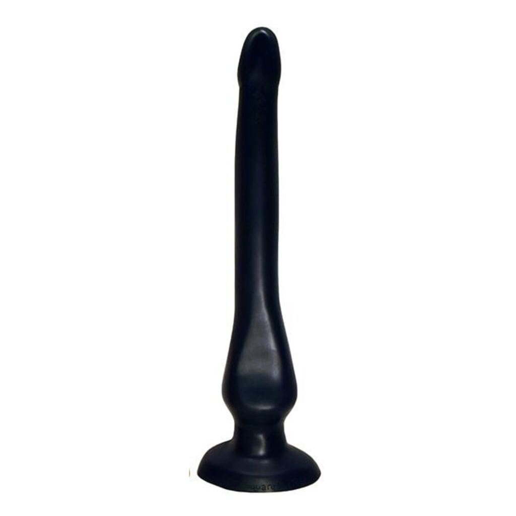SquarePegToys® The Slim Plugged - Firmer Black Deep-Throat Plug