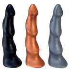 SquarePegToys® Triple Wave SuperSoft Silicone Dildo