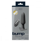 VeDO Bump Plus Vibrating Butt Plug with Remote Control