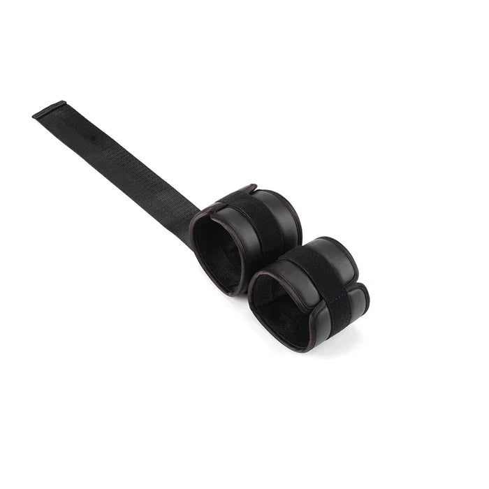 Vegan Fetish Wrist to Collar Restraints