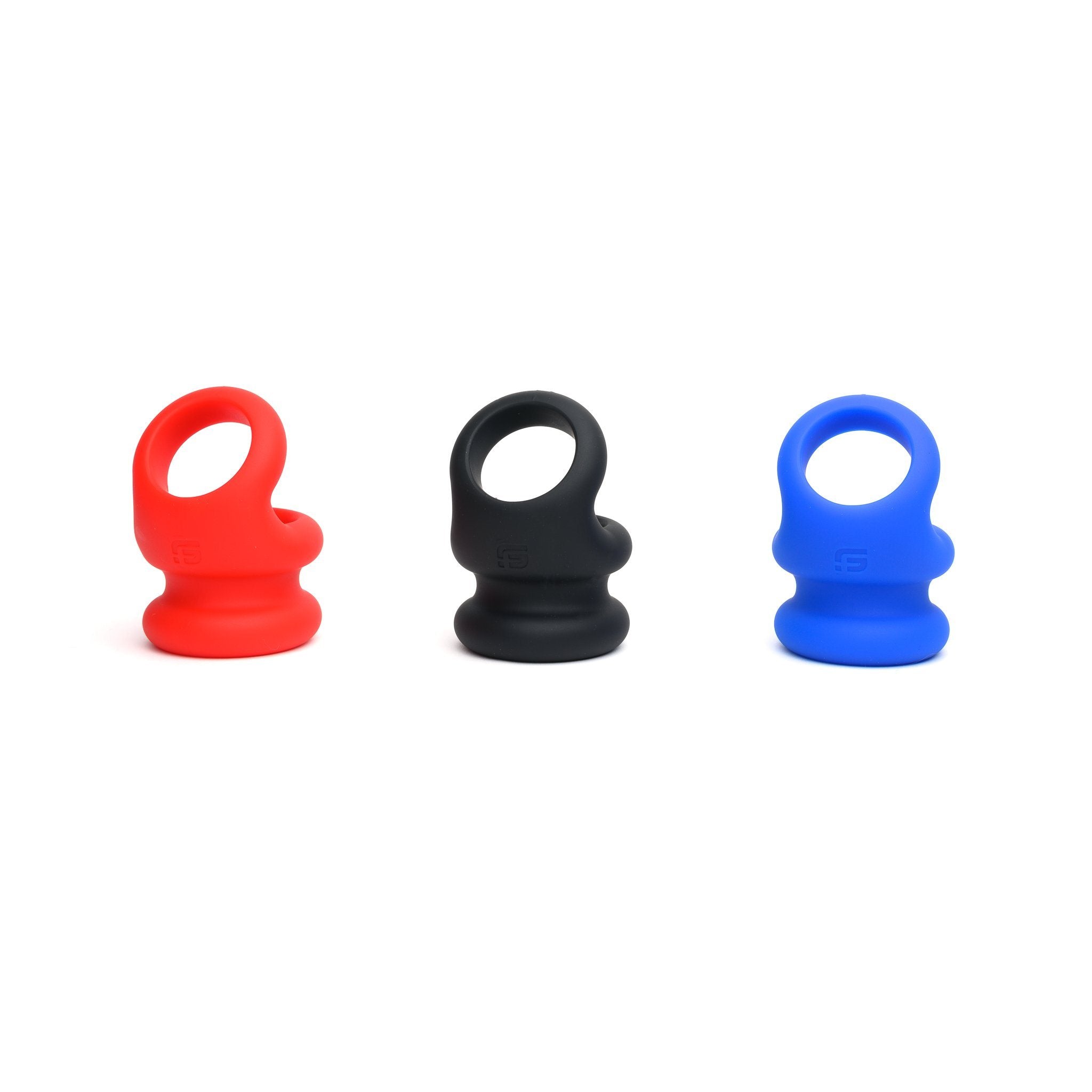 Switch Hitter Silicone Cock Ring + Ball Stretcher Combo