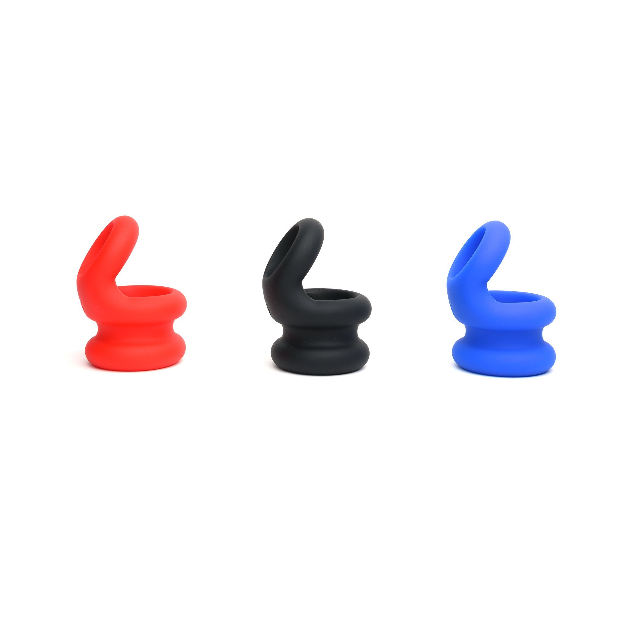 Switch Hitter Silicone Cock Ring + Ball Stretcher Combo