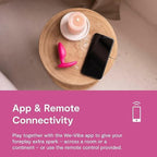 We-Vibe Ditto+ Vibrating Butt Plug App & Remote Control Vibe for Men