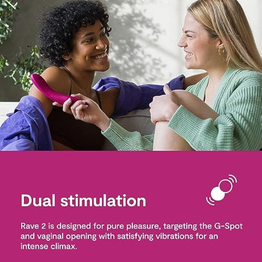 We-Vibe Rave 2 G Spot Vibrator App Controlled