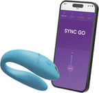 We-Vibe Sync Go Couples Vibrator with Travel Case