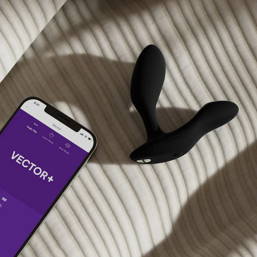 2x Prostate Bundle - We-Vibe Vector Vibrator + Charlie Horse Firmer Massager