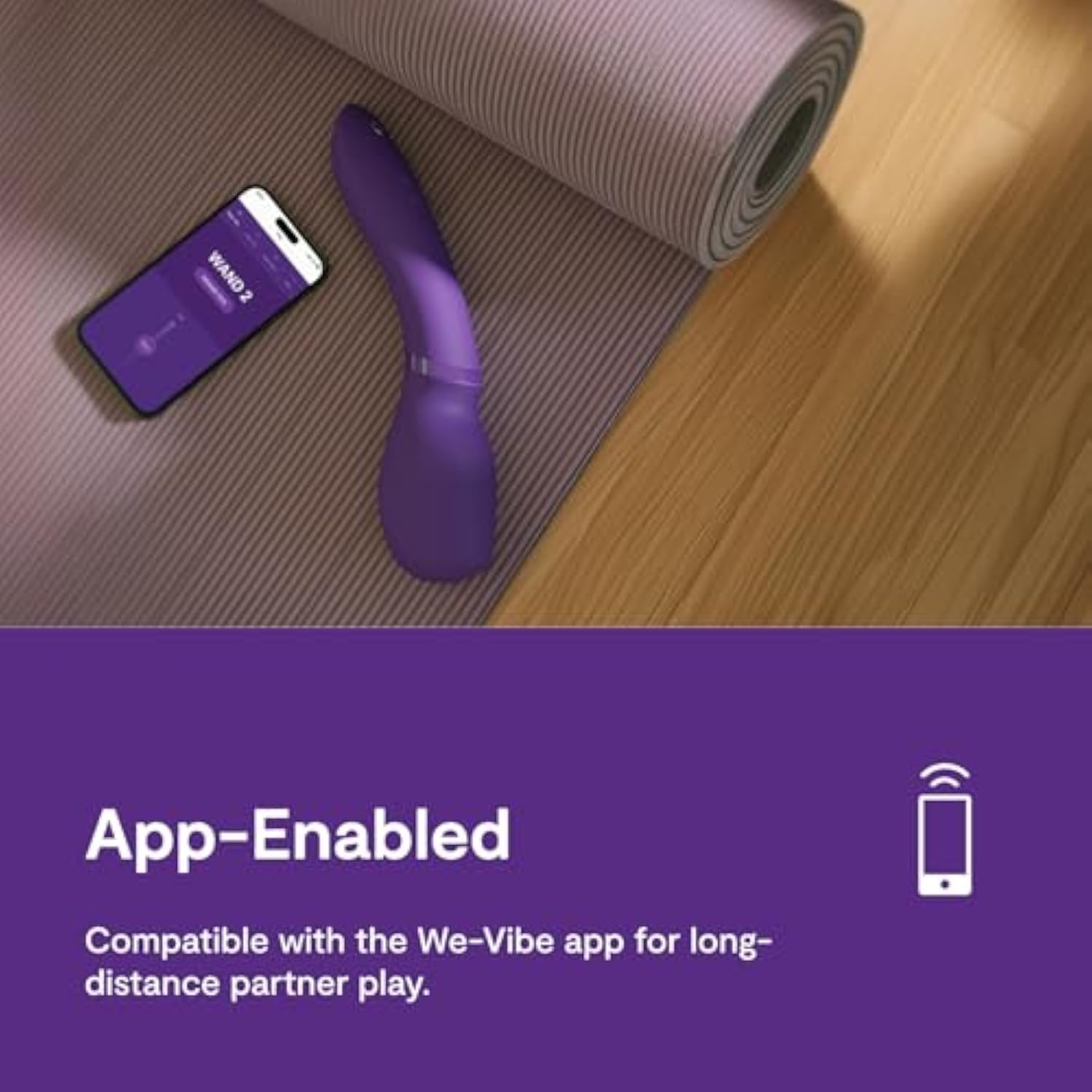 We-Vibe Wand 2 Personal Massager Vibrator App Controlled G-Spot Stimulator Vibrator Dildo Adult Sex Toy for Women Female