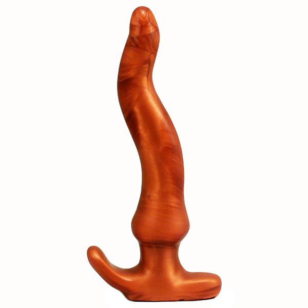 SquarePegToys® Charlie Horse Wiggly SuperSoft Silicone Prostate Massager
