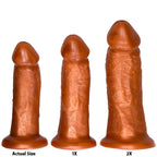 SquarePegToys® Wyatt Harness - SquarePegHole™, SuperSoft Silicone Dildo
