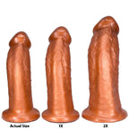 SquarePegToys® Wyatt Harness - SquarePegHole™, SuperSoft Silicone Dildo