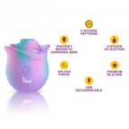 Ultimate Oral Clitoral Set: Licking Vulva Pump + Zen Rose vibrator