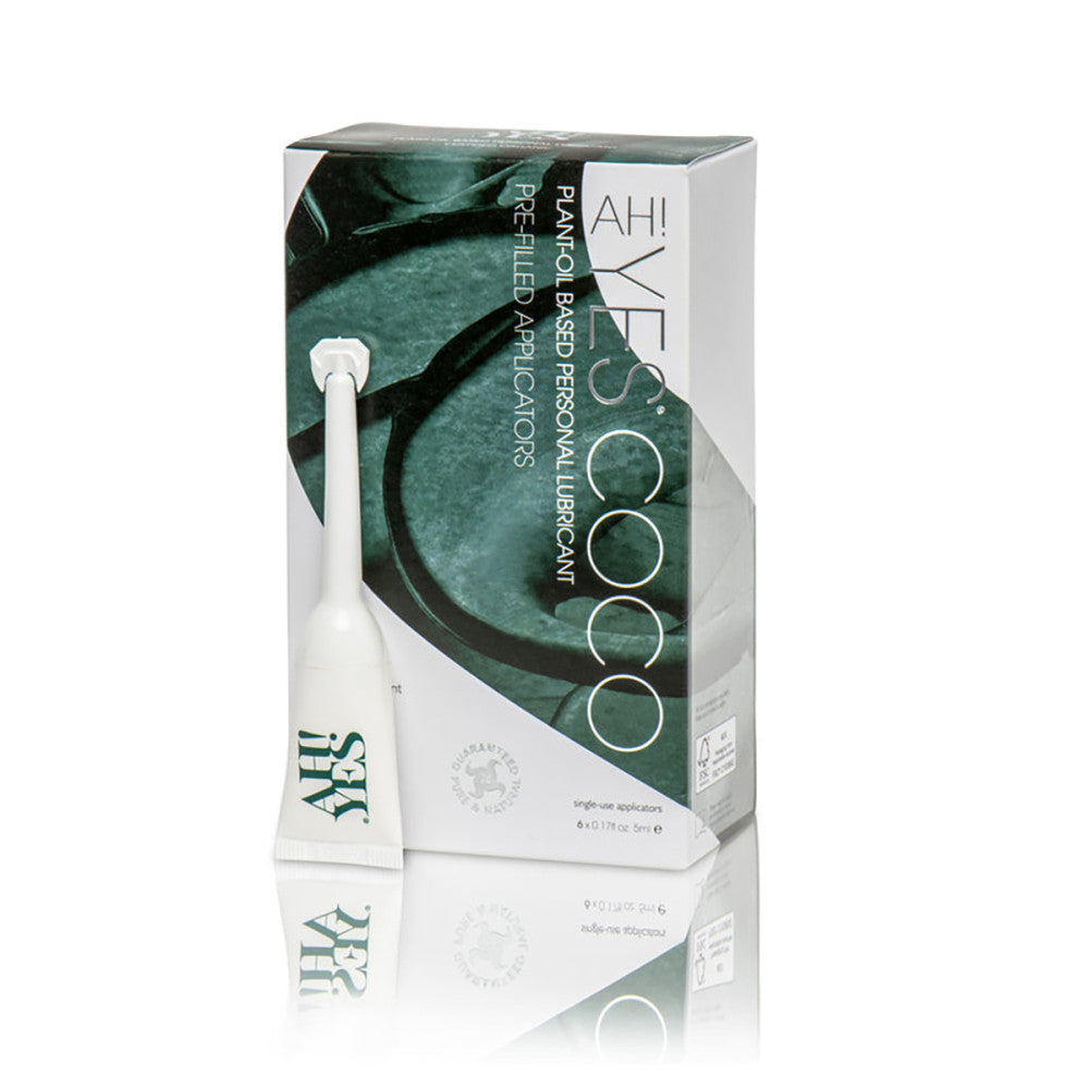 Ah! Yes Coco Plant-Oil Lube - 6-Pack