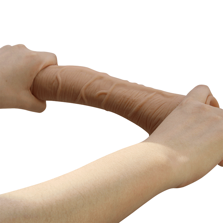 Beautiful Encounter Alex 11'' G-Spot Curved with Suction Base Dildo