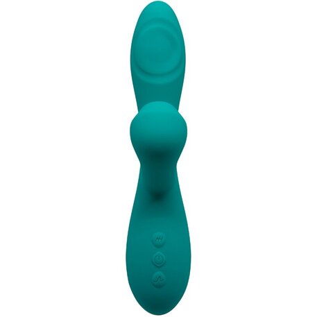 Alive Caribbean Shine - Multifunction Vibrator - G Spot Teal
