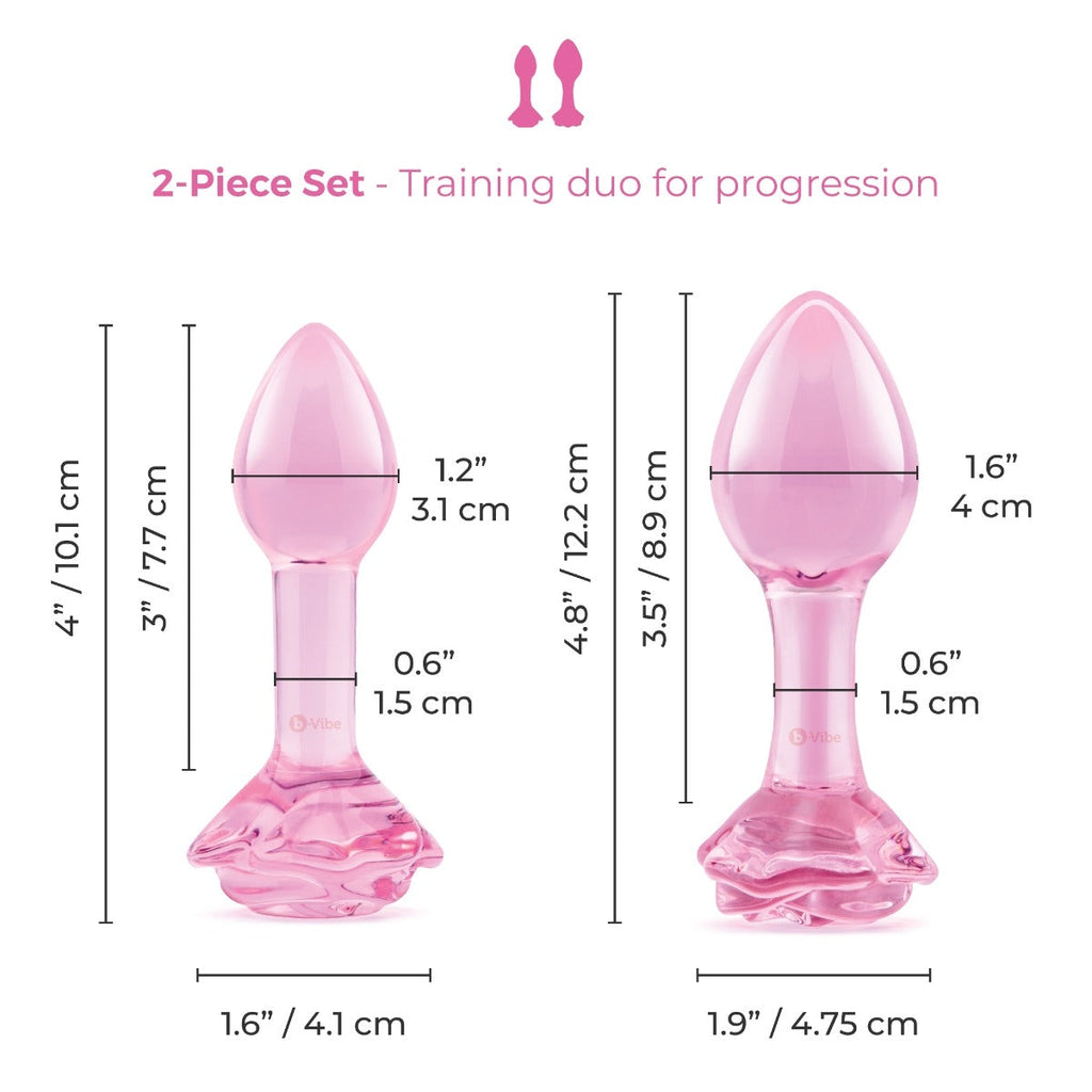 b-Vibe Pink Roses Training Set