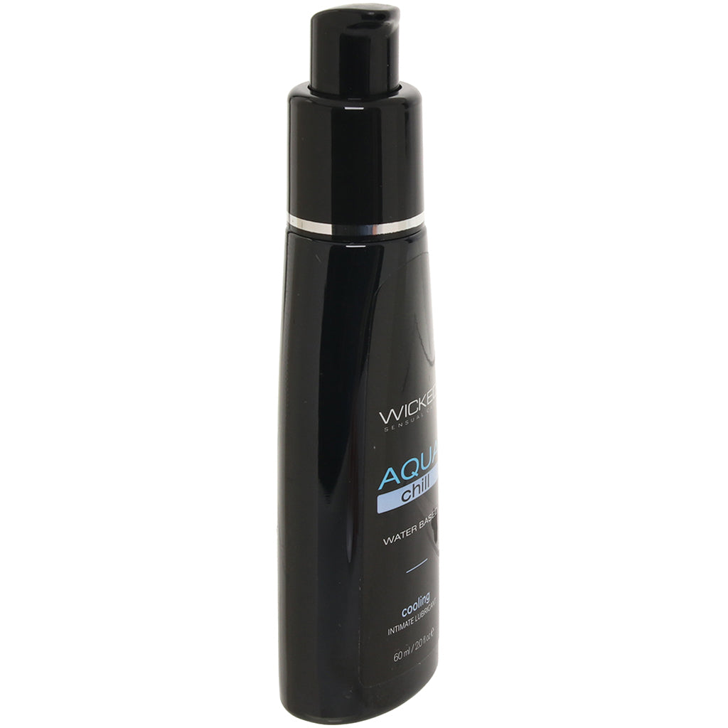 Aqua Chill Cooling Water Based Lube in 2oz/60mL