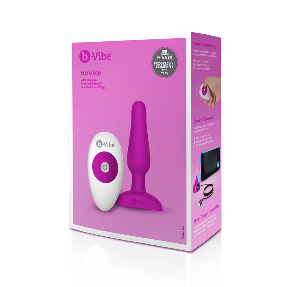 b-Vibe Remote Novice Plug