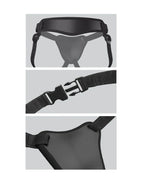 Body Dock Elite Harness for Suction Cup Dildos, Padded Backing