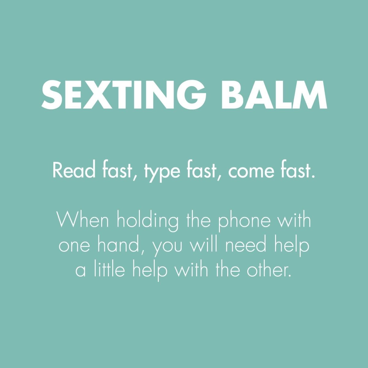 Bijoux Indiscrets Sexting: Clitoral Balm