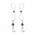 Bijoux de Nip Nipple Halos with Moon and Star Charm