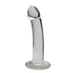 Blown Basic Curve Glass Dildo