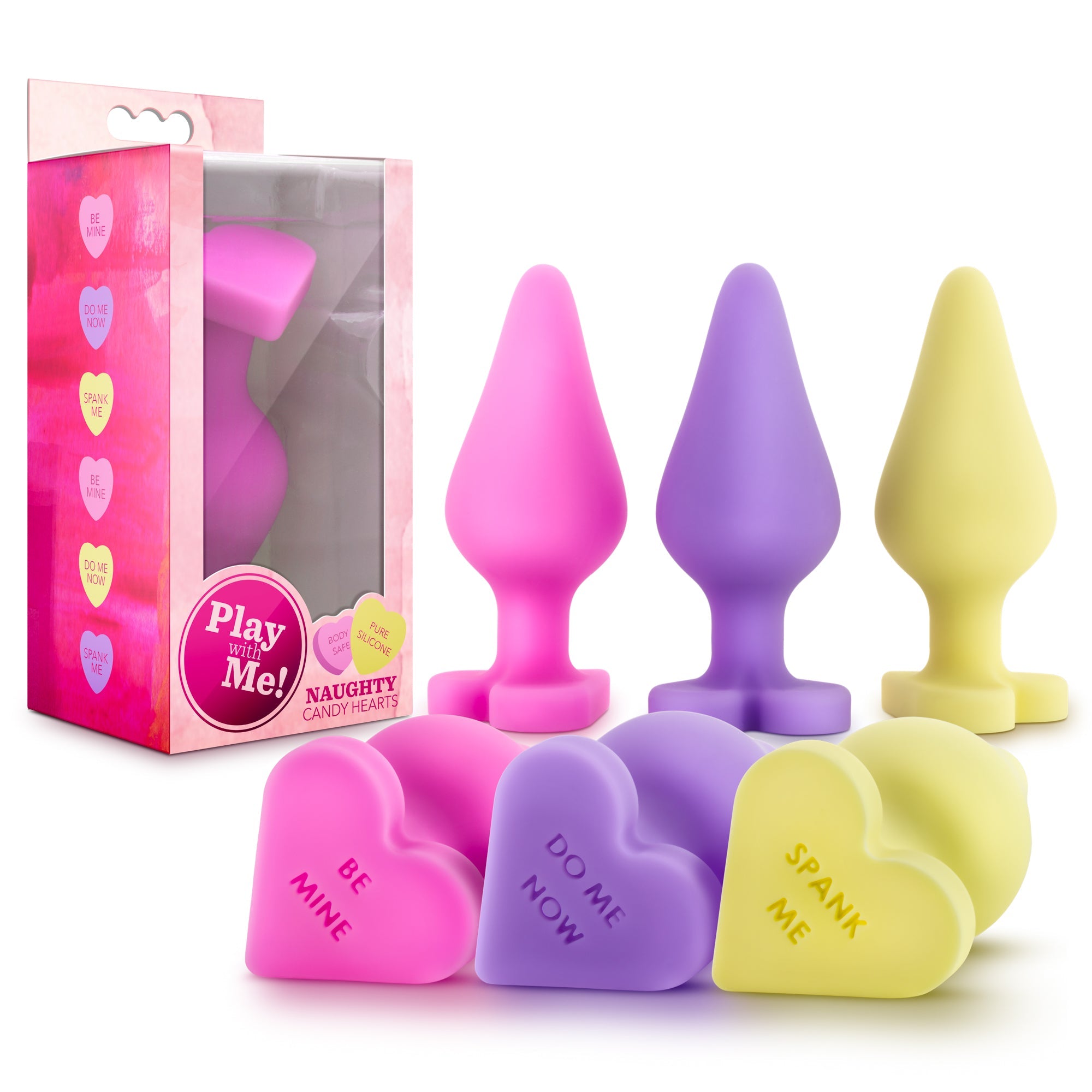 Blush Naughty Candy Hearts