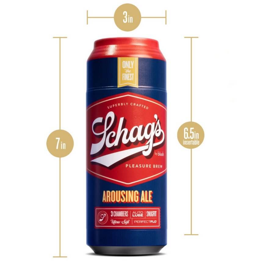 Blush Schag's Beer Stroker