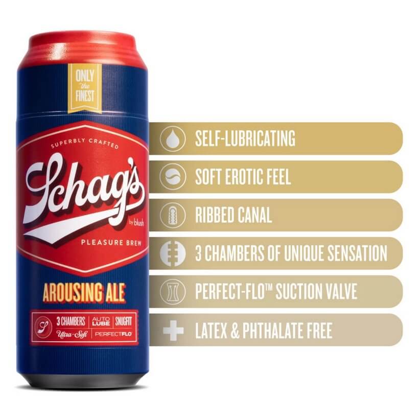 Blush Schag's Beer Stroker