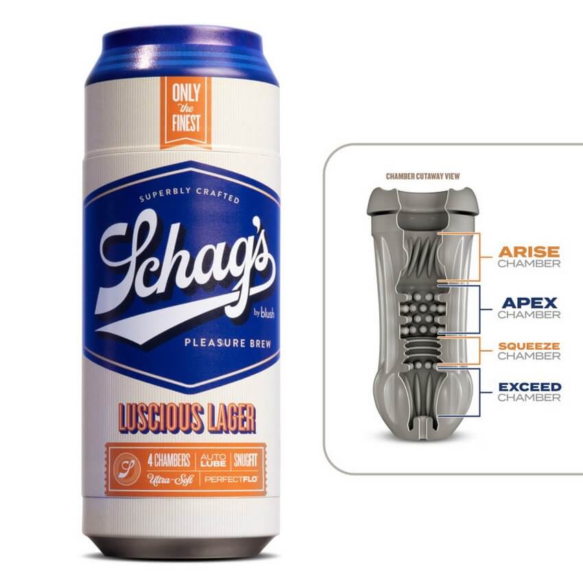 Blush Schag's Beer Stroker
