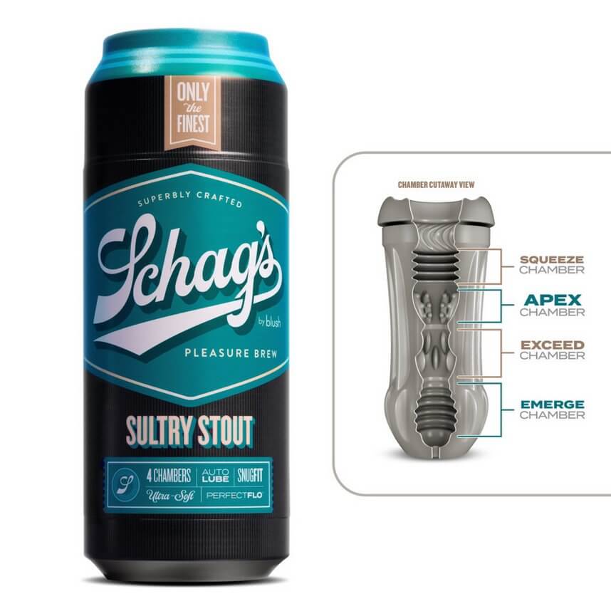 Blush Schag's Beer Stroker