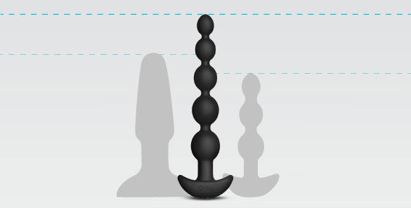 b-Vibe Cinco Remote Control Anal Beads