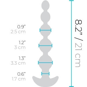b-Vibe Cinco Remote Control Anal Beads