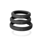 Perfect Fit Xact-Fit Silicone Cock Rings 3-Packs Incremental Sizes