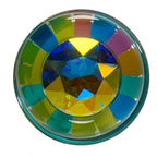 Crystal Delights Funfetti Butt Plug with Aurora Crystal Base