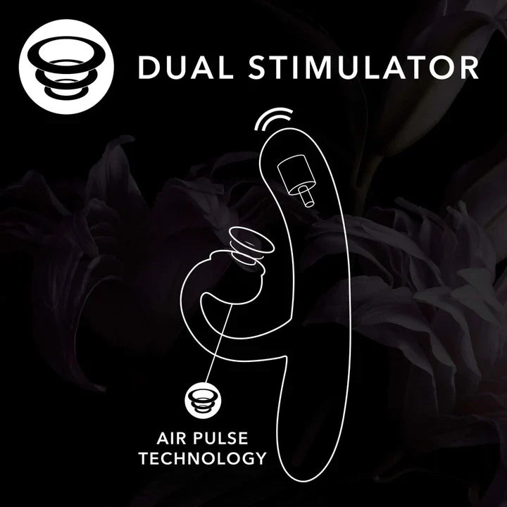 Hop Oh Bunny - Air Pulse Rabbit Vibrator with Bendable Clitoral Arm