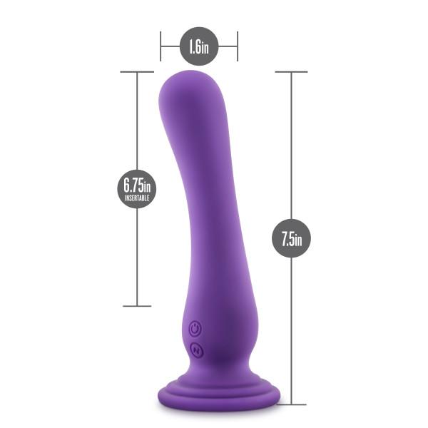 Blush Impressions N4 Vibrating Dildo with Suction Cup