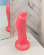 SquarePegToys® Leo Firmer Silicone Dildo